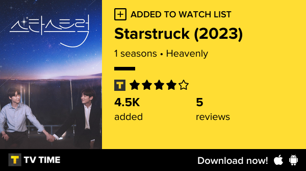 yuchanslay's tweet photo. I've just started following Starstruck (2023) https://t.co/QQOggJ86hs #tvtime https://t.co/6h4JG0VVU5