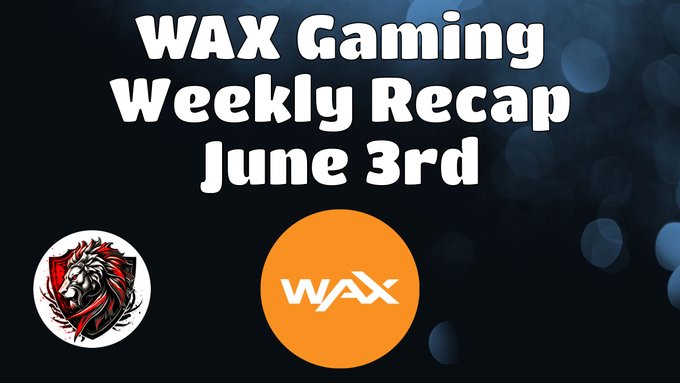 In weekly <a href="/wax_io/">WAX</a> NFT Games Recap for June 3rd, big updates for Wombat, Avalon, Realm NFT, Farming Tales and more have been reviewed. If you have not watched yet, you can watch 14 mins of Recap video from👇
youtube.com/watch?v=Pz1k5H…
#WAXNFT $WAXP