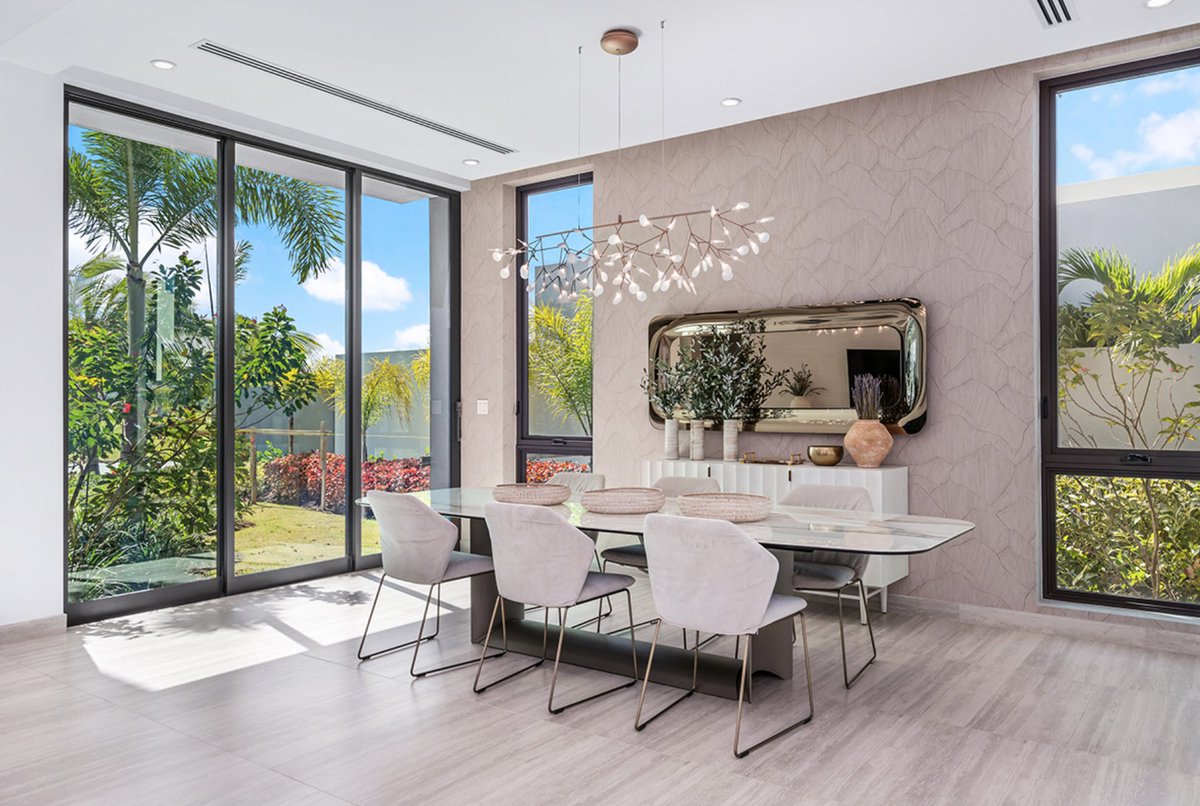 DoradoInsider's tweet photo. Experience the epitome of comfort and luxury in the dining room of your perfectly styled home. Amidst an atmosphere of unmatched opulence and refinement, savor culinary creations and create unforgettable moments with your loved ones. https://t.co/fkKN2L83l2