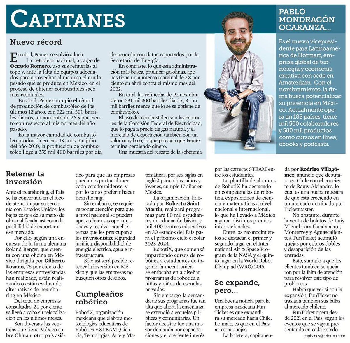 Fund_RobotiX's tweet image. ¡Seguimos con nuestra celebración de 17º Aniversario! Agradecemos a @Reforma, @elnorte y @muralcom, por el espacio para hablar sobre nuestra historia.

#SoyRobotiX #FundaciónRobotiX #RobotiX17Aniversario