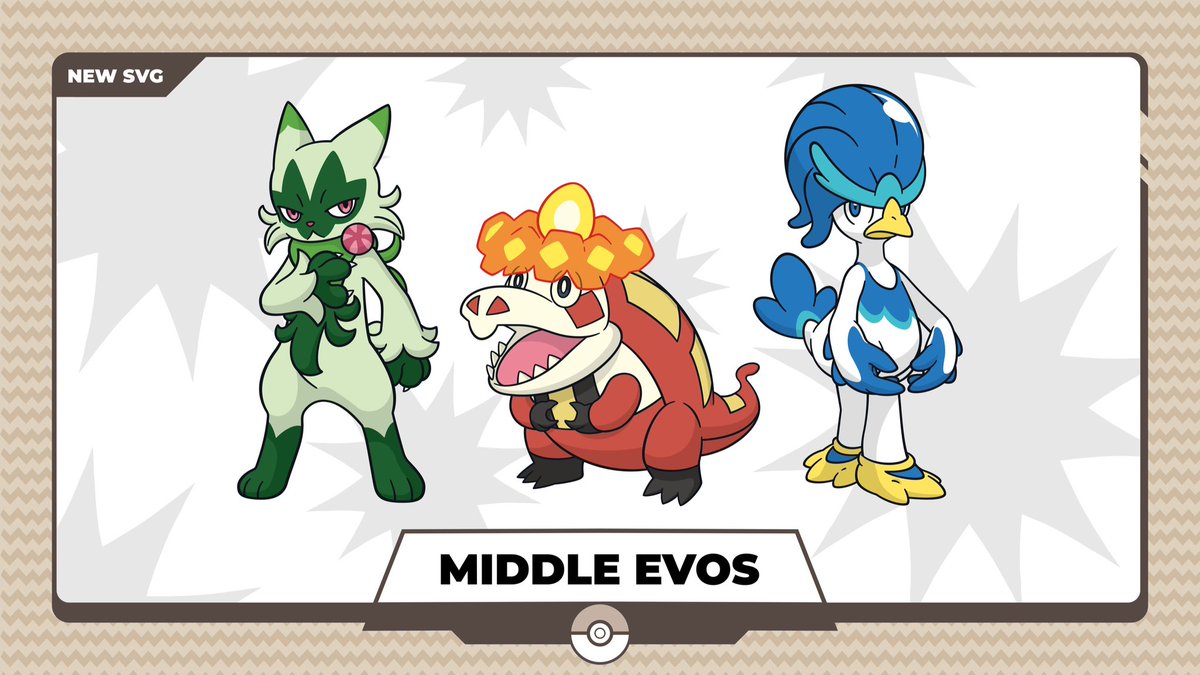 Official dreamworld styled art of the starter's final evos! : r