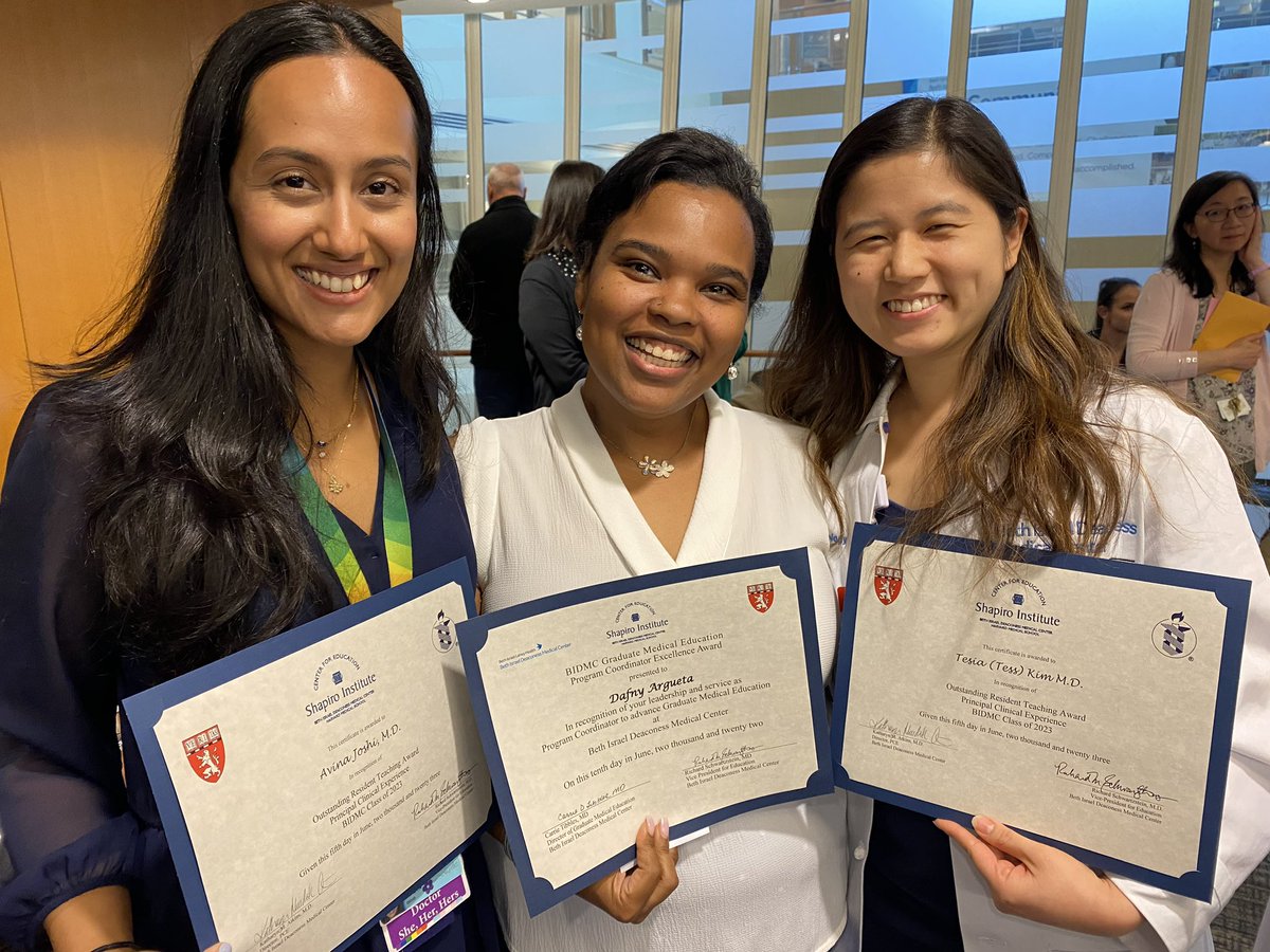 BIDMC Obstetrics and Gynecology (@bidmc_obgyn) on Twitter photo Our <a href="/BIDMC_Education/">BIDMC Shapiro Inst.</a> Teaching Award winners! So proud of our incredible <a href="/bidmcobgynrez/">BIDMC OBGYN Residency at Harvard Medical School</a> and amazing program coordinator 🎉 #obgynresidents #medicaleducationweek #teachingawards #bestofthebest Our <a href="/BIDMC_Education/">BIDMC Shapiro Inst.</a> Teaching Award winners! So proud of our incredible <a href="/bidmcobgynrez/">BIDMC OBGYN Residency at Harvard Medical School</a> and amazing program coordinator 🎉 #obgynresidents #medicaleducationweek #teachingawards #bestofthebest