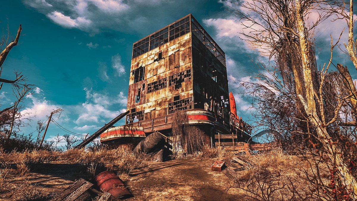 Shell is up. I'm going to carry on tomorrow. Bit too much sun today, I need to take some RadAway and get some shut eye. Goodnight, wasteland. #StayFrosty #Fallout4 #Fallout #Xbox