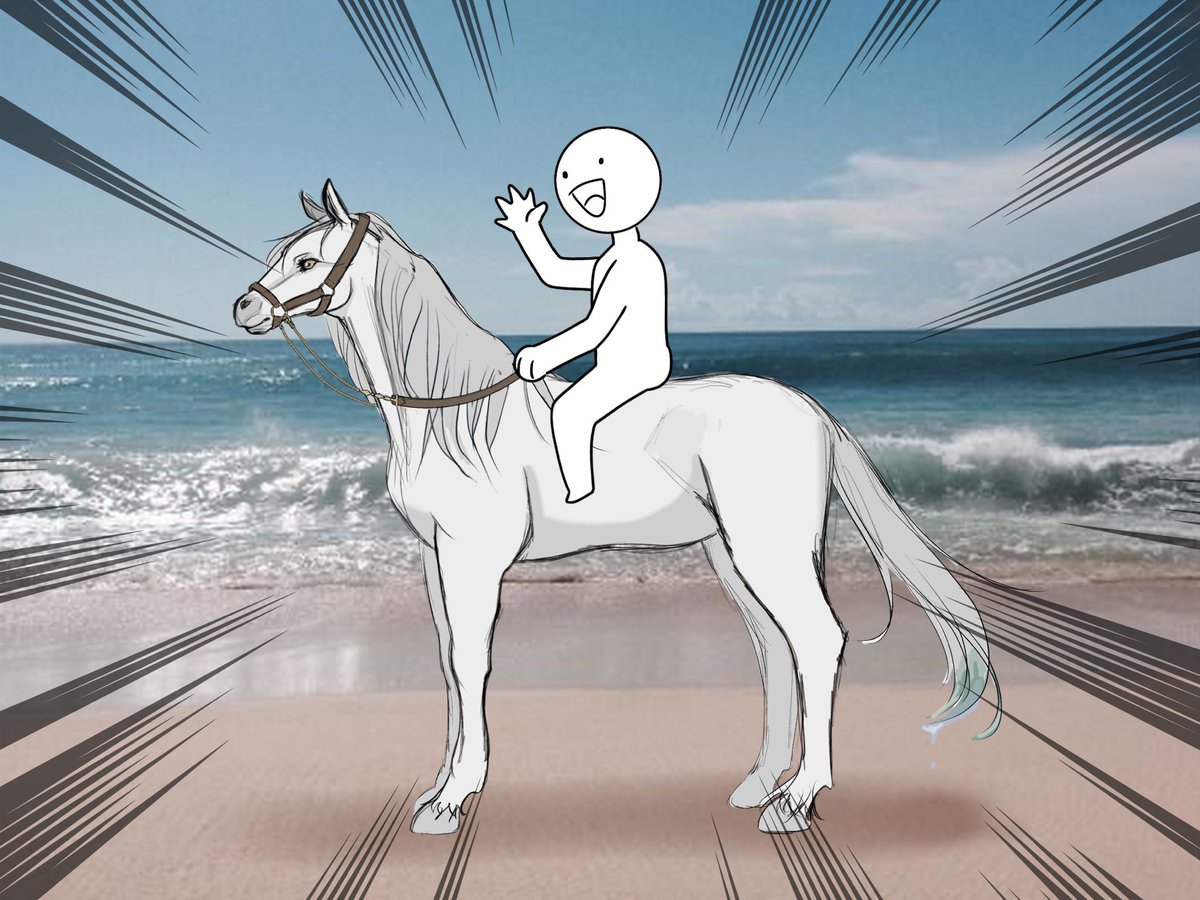 CarlosC_MPC's tweet image. #MPC4_Island มาขี่ม้าเล่นริมหาดกันเถอะ!

ระหว่างที่คุณอยู่บนชายหาด คุณก็เห็นม้าสีขาวสง่าตัวนึงยืนอยู่ริมทะเล ดูเหมือนม้าที่ให้นักท่องเที่ยวขี่เล่น แต่เหมือนจะไม่มีเจ้าของอยู่แถวนี้นะ คุณเลยลองขึ้นขี่หลังมันดูสักที

ม้าตัวนี้จะพาคุณไปทำอะไรนะ?

th.shindanmaker.com/1168633?c=1