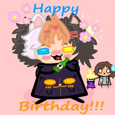 iamzeturtel's tweet photo. Haiiii frens❤️!! if you didnt know its a very special catboi's birthday today!! So i decided to make him an art as he has been one of my closest friends and since he feels like true family to me٫ happy birthday @rikurikuren i hope you have a wonderful birthday and always know ily https://t.co/kzZLPyhlZy
