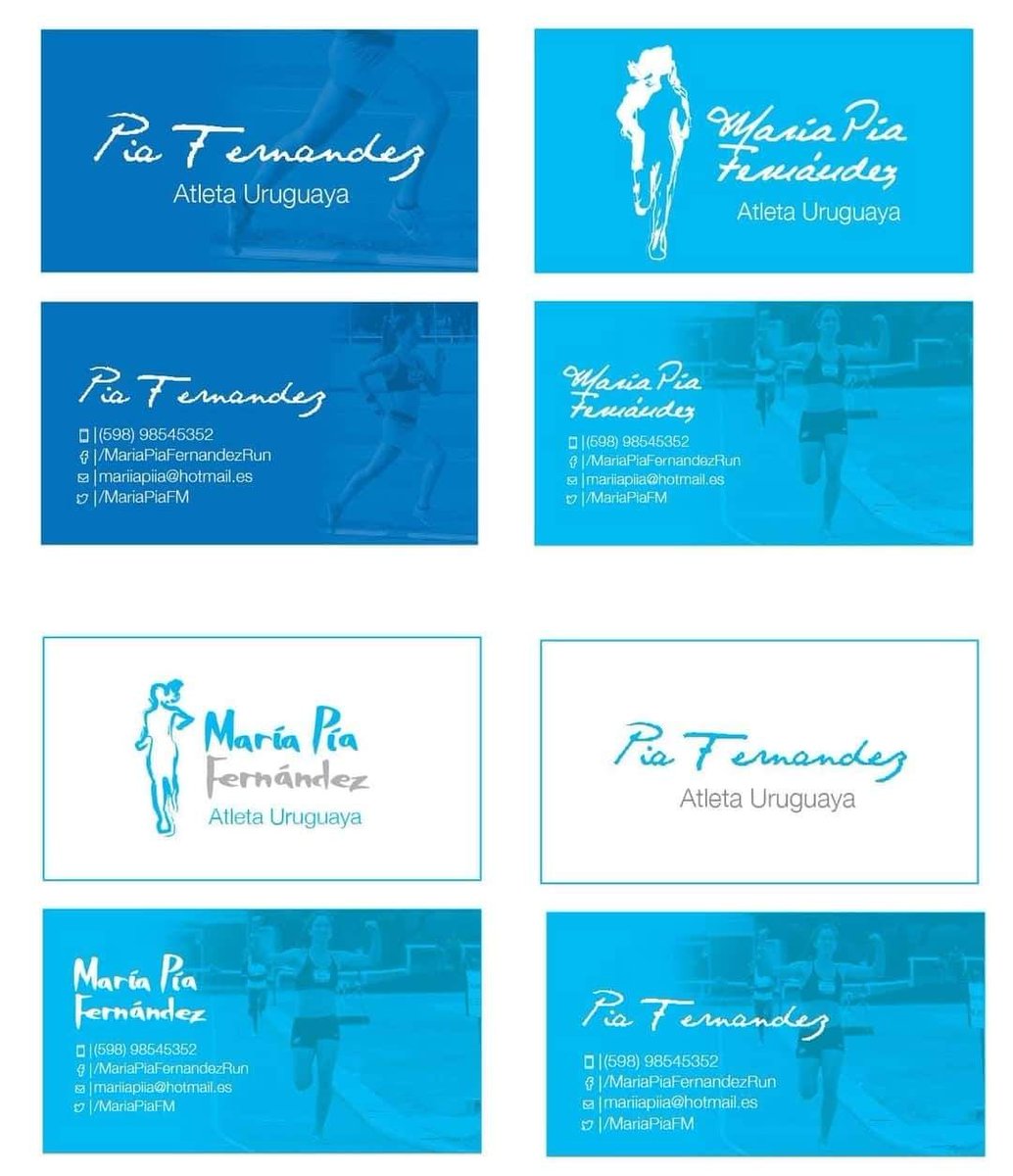 UnitechUruguay's tweet photo. Desarrollo de tarjetas personales para la atleta 🇺🇾 Maria Pía Fernández. Por Consultas sobre nuestros trabajos Tel Whatsapp +598 98 860956 Telegram@FedeGarcia1978 https://t.co/mzveSz5QLc