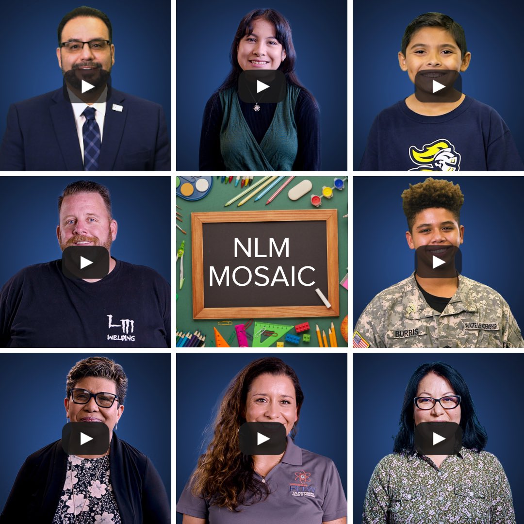 nlmusd's tweet photo. Introducing the NLM Mosaic, a video project consisting of the voices that make up our amazing District.
For the last two years, we’ve been collecting testimonials from students, parents, teachers, administrators, and support staff.
#NLMUnified https://t.co/dEVhTtwy5L
