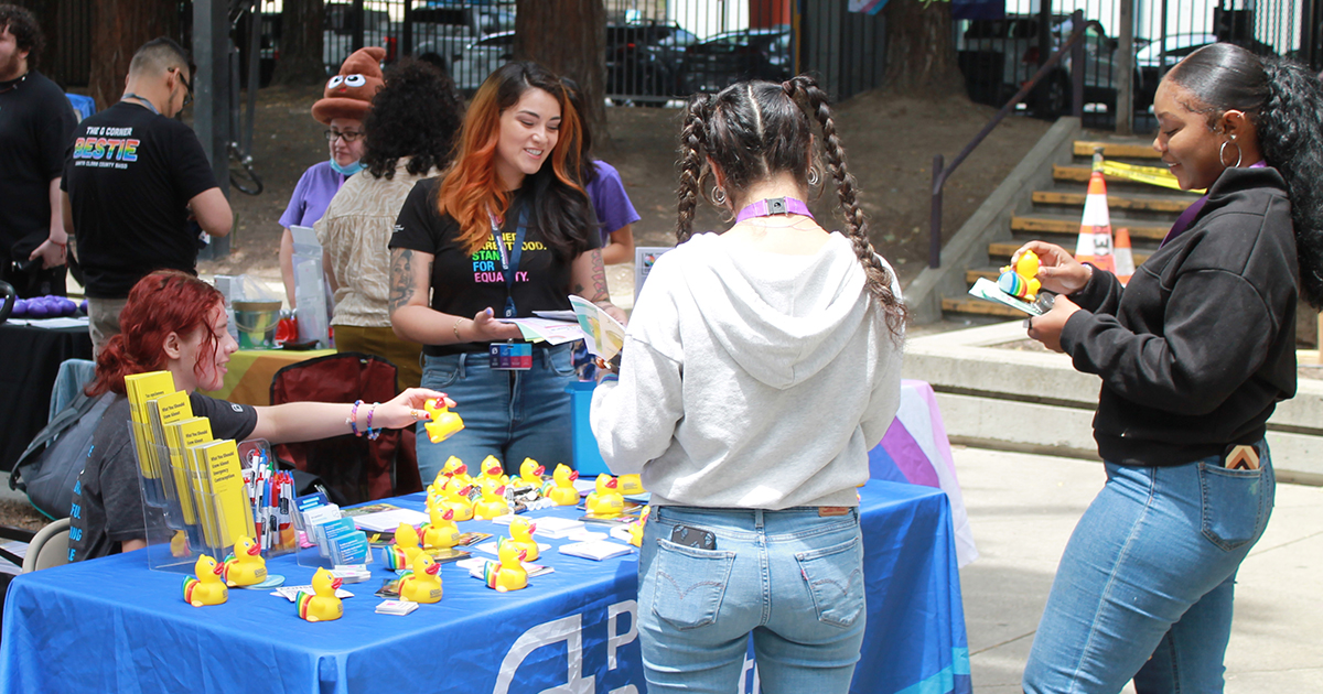 Thanks to all the agencies who participated at today's BWC Pride Youth Resource Fair.