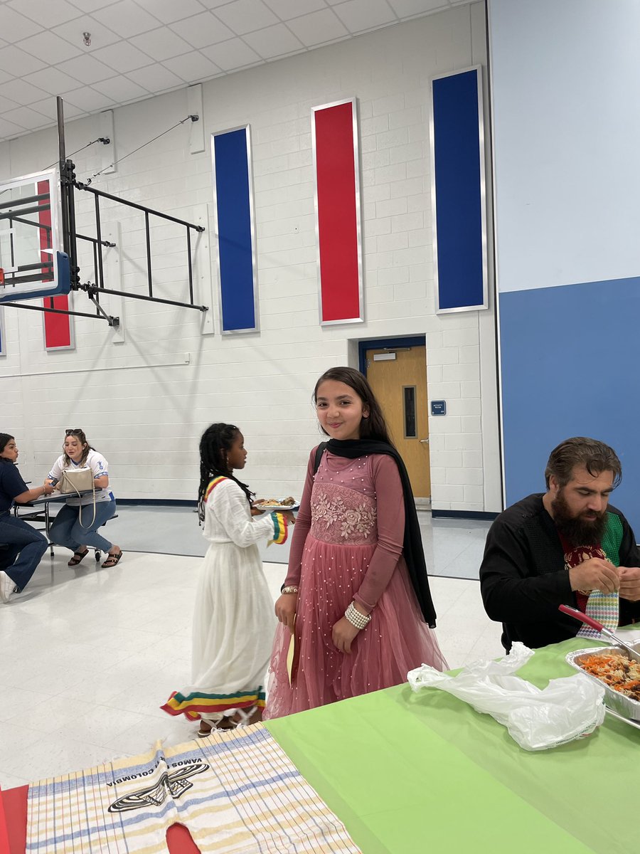 Multicultural night was so fun💖 These campers represented their countries and more campers visited to see all the different cultures we have at our school #montypride