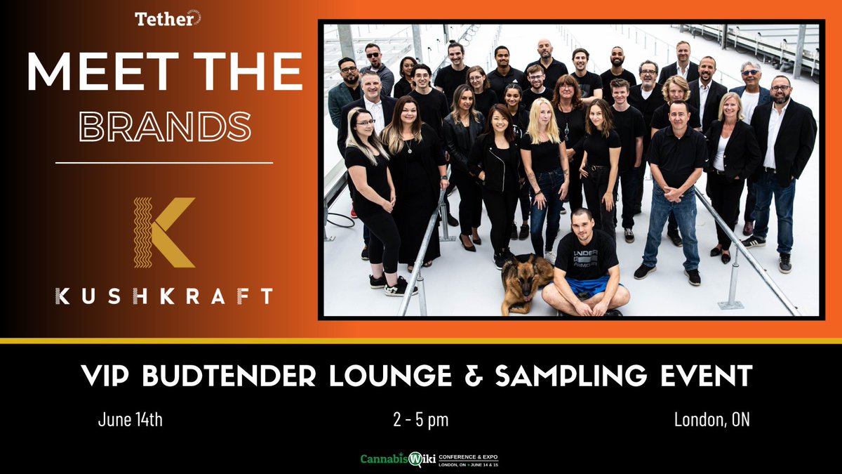 Let's meet the first brand joining us as a pop-up at the VIP Budtender Lounge! 👏 

Driven by purpose to deliver premium products, it's <a href="/kush_kraft/">KushKraft</a>!

June 14, 2-5pm, Western Fair District, #London, ON Drop by the lounge &amp; take home a gift bag. 

eventbrite.ca/e/vip-budtende…