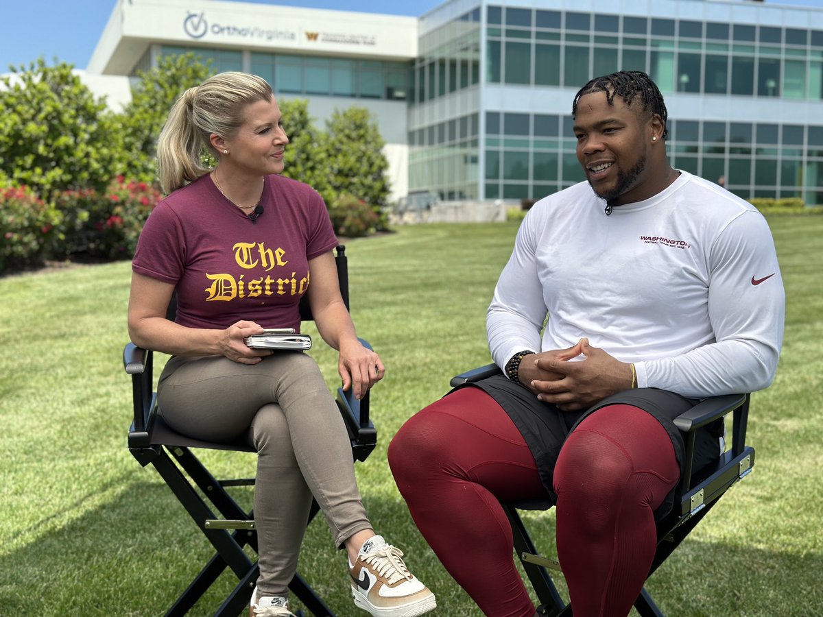 juliedonaldson_'s tweet image. The key to 9️⃣4️⃣’s 11.5 sacks last season was “finishing” - so what’s the next step? 

Full interview 👇🏻
youtu.be/f58NPKh5aw4

#HTTC #OTAs #NFL ⁦@Commanders⁩

⁦@94yne⁩