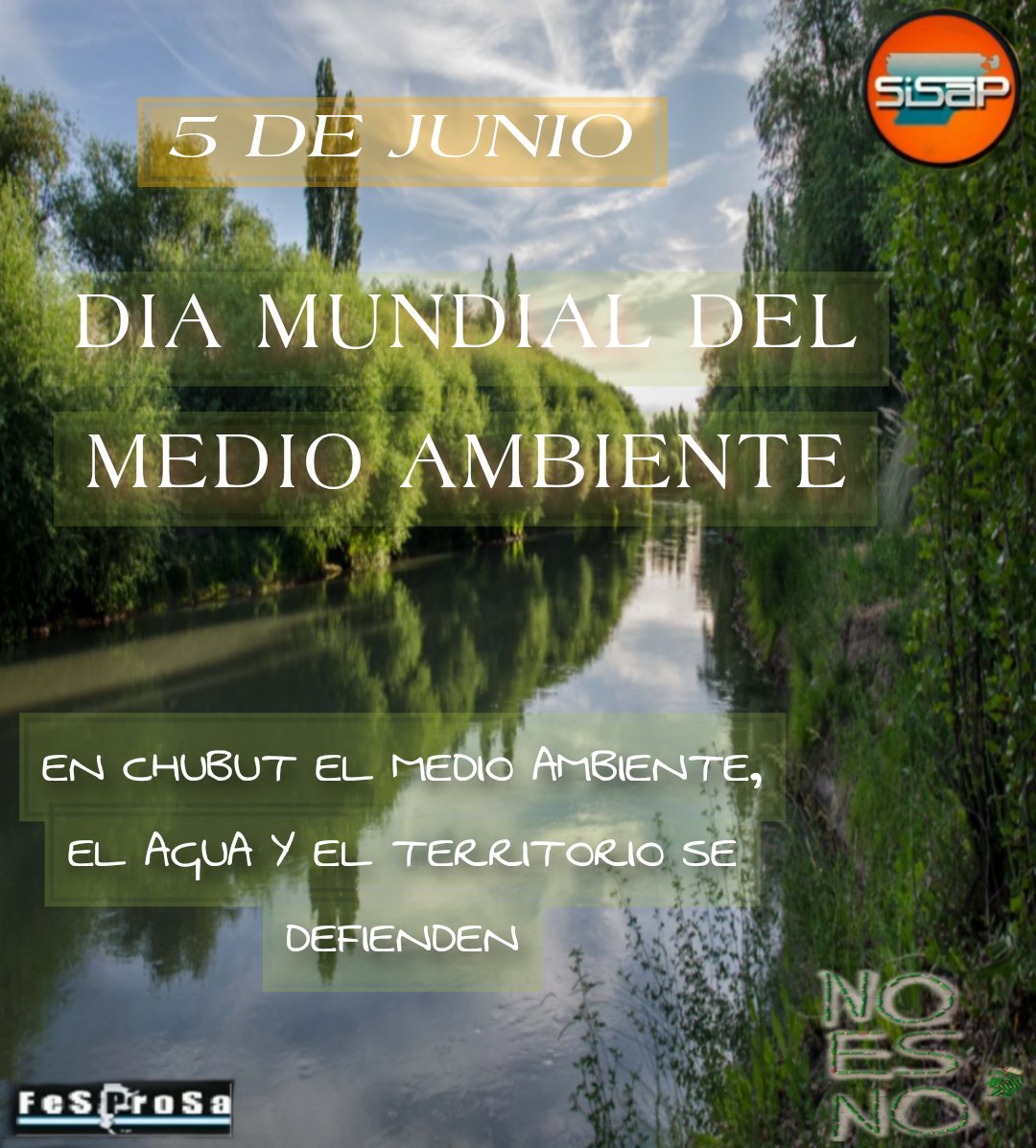 Sisap11's tweet photo. En Chubut se ha demostrado con fuerte lucha que hay un pueblo con convicciones firmes en la defensa del medio ambiente, el agua y el territorio. 

Por ello solo nos queda decir, un enorme GRACIAS POR TANTA LUCHA PUEBLO CHUBUTENSE!!! 

 #MedioAmbiente   #NoEsNo  #equipo #SISAP https://t.co/fMVNSRSytZ