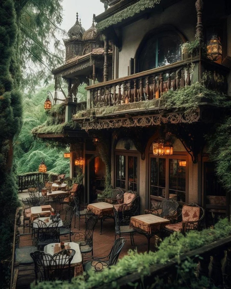 Forest café.