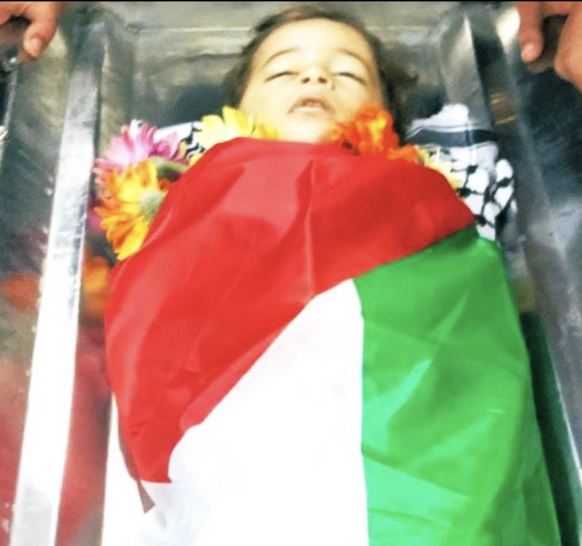 #CopCity #ZioNazi 🇮🇱 #Cowards👹 #martyred a 2-year-old #Palestinian #child today #MohamedAlTamimi 🇵🇸😇 #SayHisName unless you’re an #ApartheidApologist🇮🇱💀