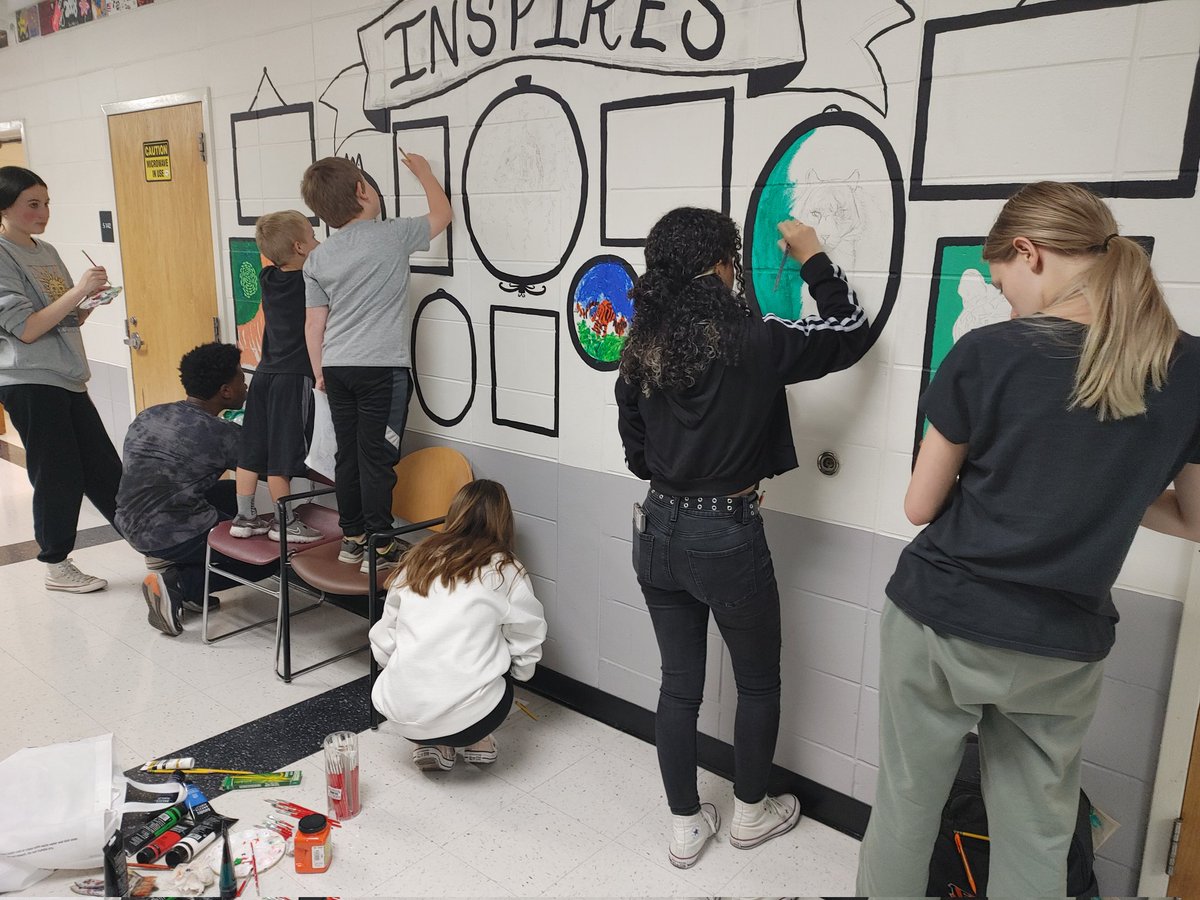 Such a fun afternoon with Bengals of all ages! Today students in Pre-K, Kinder, and Grades 1, 9, 10, 11, and 12 started painting their bengals. Grades 2-8, can't wait to see what you can do! #BarnegatInspires <a href="/BTSDcurriculum/">BTSDcurriculum</a> <a href="/MrsCamBHS/">Mrs. Cammarata</a> <a href="/BarnegatSchools/">Dr. Brian Latwis</a>