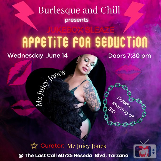 Appetite for Seduction, my personally curated show with @burlesquexchill &lsquo;s Jukebox Sleaze, pays tribute<a href="/tag/newprofilepic"class="tags"><span>#newprofilepic</span></a>