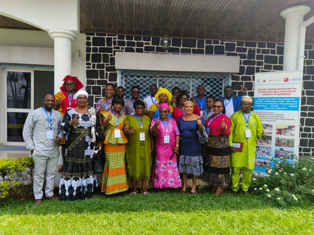 Last month we wrapped up a training session for #SecondChance Education Project’s Field Facilitators in #Cameroon! Plus, we trained beneficiaries on the new SCE E-learning platform (EDAPP) using a training of trainer model.