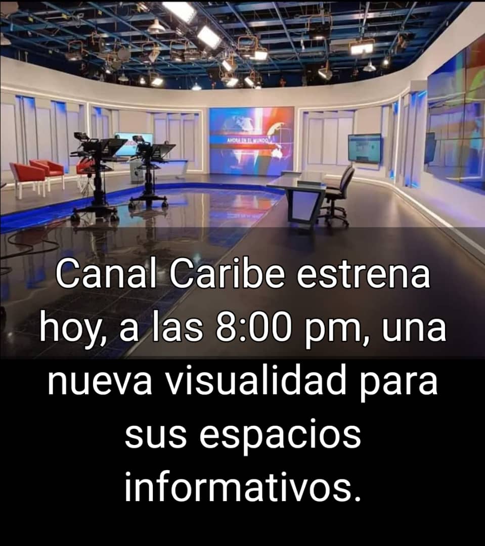 Inicia hoy en #Cuba sus transmisiones el Canal Cubano de Noticias. #MejorEsPosible