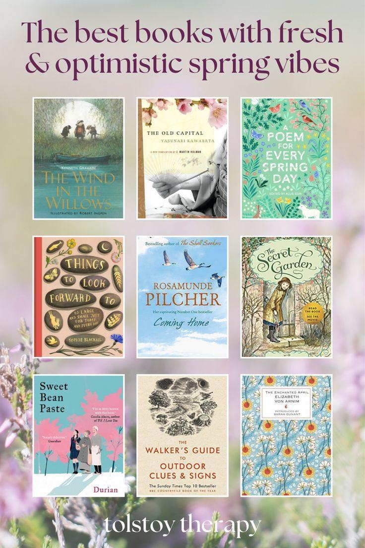 The best Books with fresh & optimistic spring vibes.