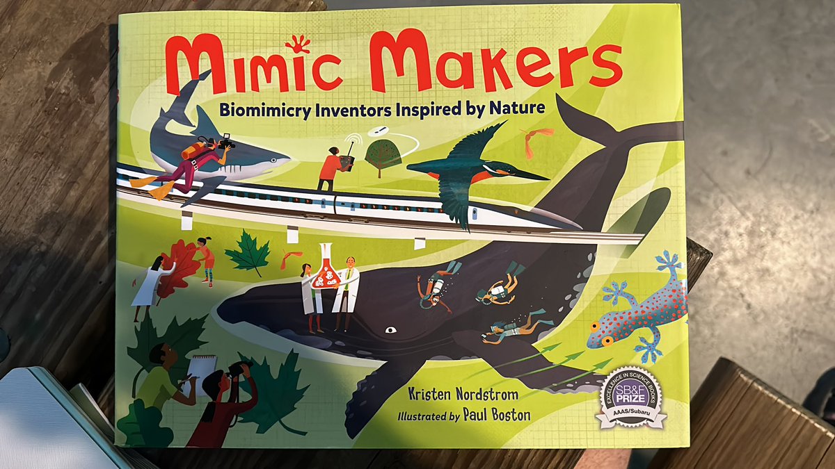 Four hours into #STEAMinthePark and I already have an idea to bring back and implement in our @RSIHawks STEM program based on this book by Kristen Nordstrom & have connected with other Hoosier educators. @dacia92 @HSESchools