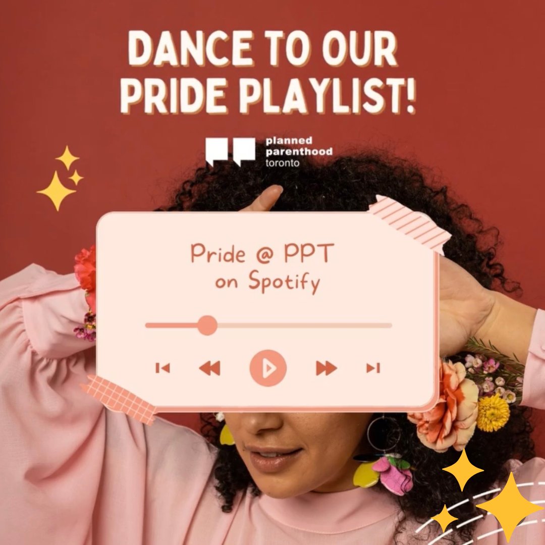 LET'S DANCE!! 🕺💃 Party with Planned Parenthood this Pride (and all year round, really!) with our special Spotify playlist. We've got 23 hours worth of all your fave queer hits right here: buff.ly/3Ne5Qww ! 🌈 🎉
