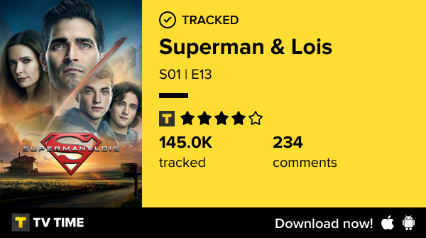 I've just watched episode S01 | E13 of Superman &amp; Lois! tvtime.com/r/2Qhto #tvtime