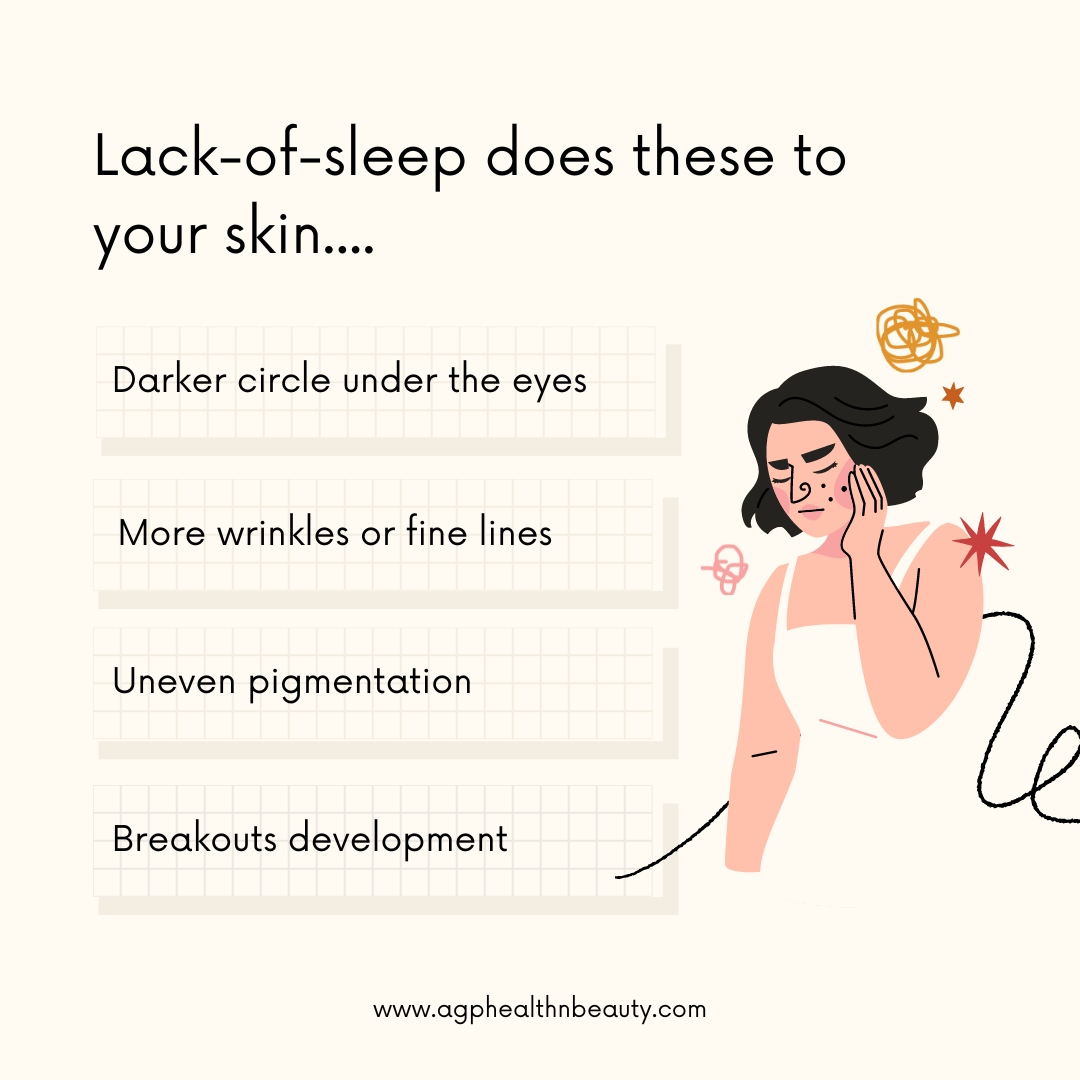 lack of sleep causes...

Follow us for informative content on skincare  @agphealthnbeauty 

#skincare #skintips #skingoals #skincareaddict #healthyskin #acnetreatment #glowing #beauty #skincareinformations #Wrinklesfreeskin
