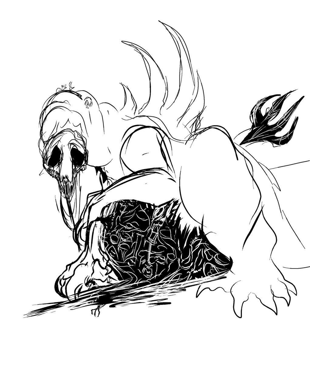 Taa-daa! I am finally finished! 
High inspiration from the movie annihilation; The bear :) and shin goji. 
#Godzilla