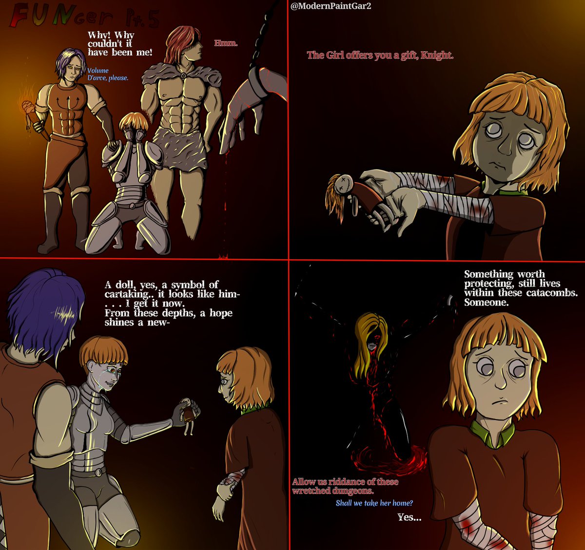 ModernPaintGar2's tweet photo. FUNger Pt.5 
#FearandHunger #fanart #FUNger https://t.co/kHGy7mGzBA