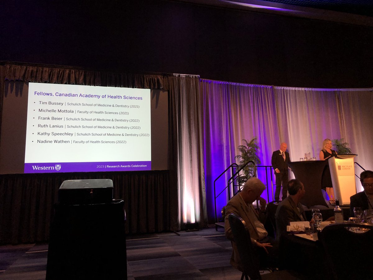 Congratulations <a href="/BeierLab/">Frank Beier</a> @VPRWesternU <a href="/westernuPandP/">Phys Pharm</a>