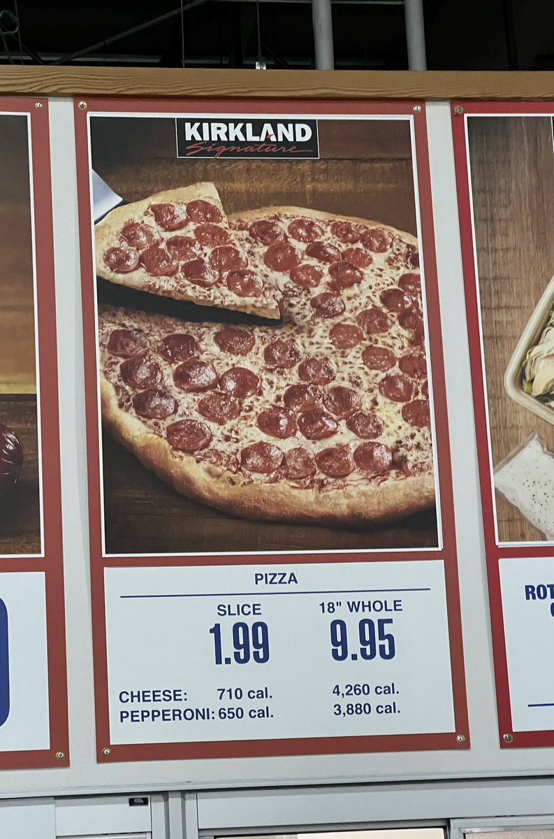 MikeO on Twitter "How is the pepperoni.. less calories"