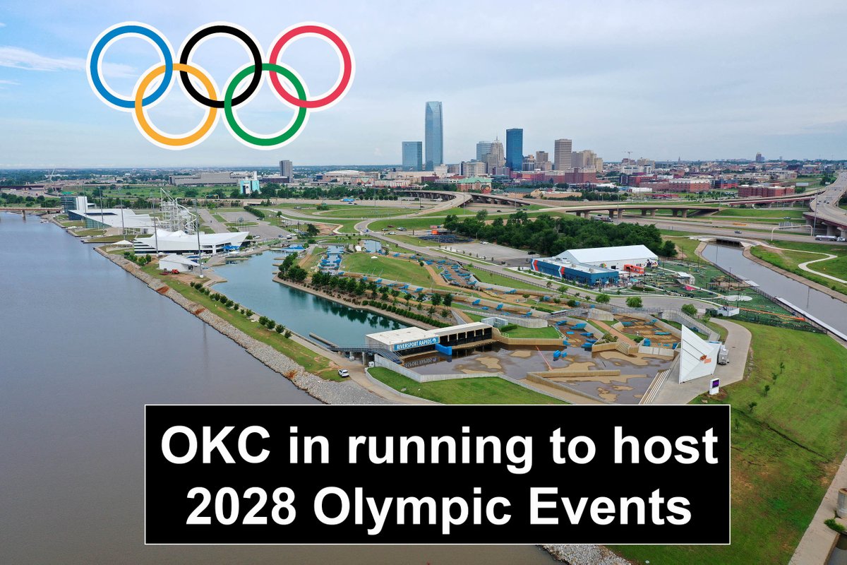 OKCTalk's tweet photo. OKC has a very legitimate chance of hosting events as part of the 2028 Summer Olympic games.

Full story and more images:  https://t.co/xKBmuTwHej https://t.co/w89jyYdlJj