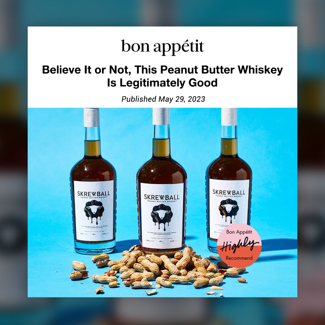 You heard it here first 🥃🥜 Link in bio!