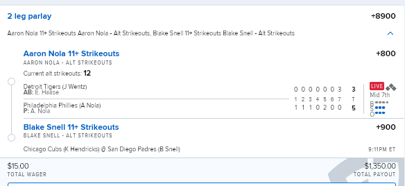 Chedzz's tweet image. Fuck it, if Blake Snell gets 11 or 12 Ks today, I will run a giveaway to anyone who RTs this post (and follows me) 

Play posted on @BTBSupport / @Jokeeee_ 
whop.com/beat-the-books/

#MLBPicks #GamblingTwitter