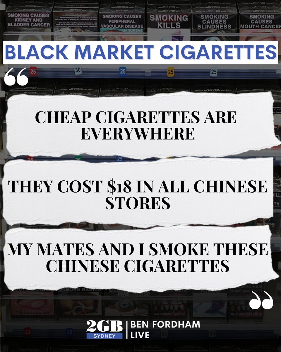 Fury grows over BOOMING cigarette black market.

Find out more here: fal.cn/3yQ9X