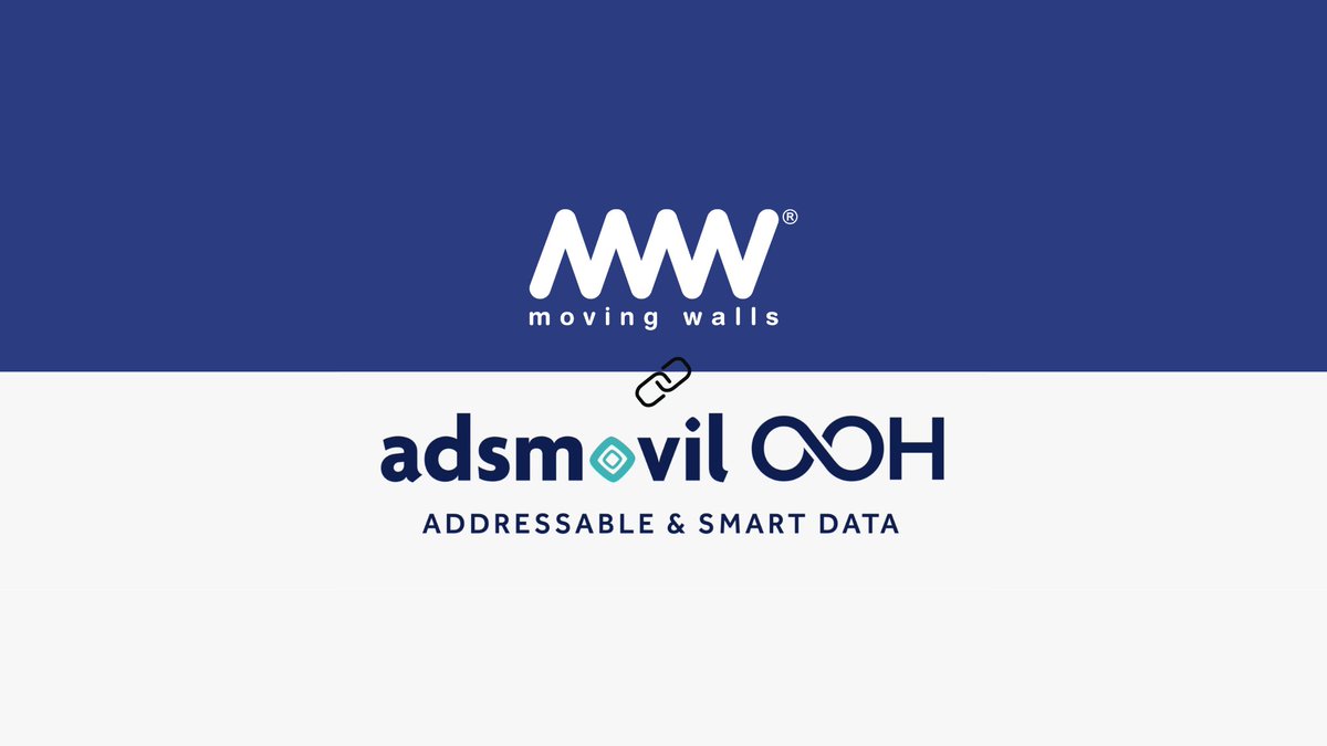 movingwalls's tweet image. Exciting Partnership Announcement! 

We are thrilled to announce our groundbreaking partnership with Adsmovil OOH, the leading Media Tech company revolutionizing programmatic buying in the Hispanic market! 🚀

#MovingWalls #AdsmovilOOH #ProgrammaticDOOH