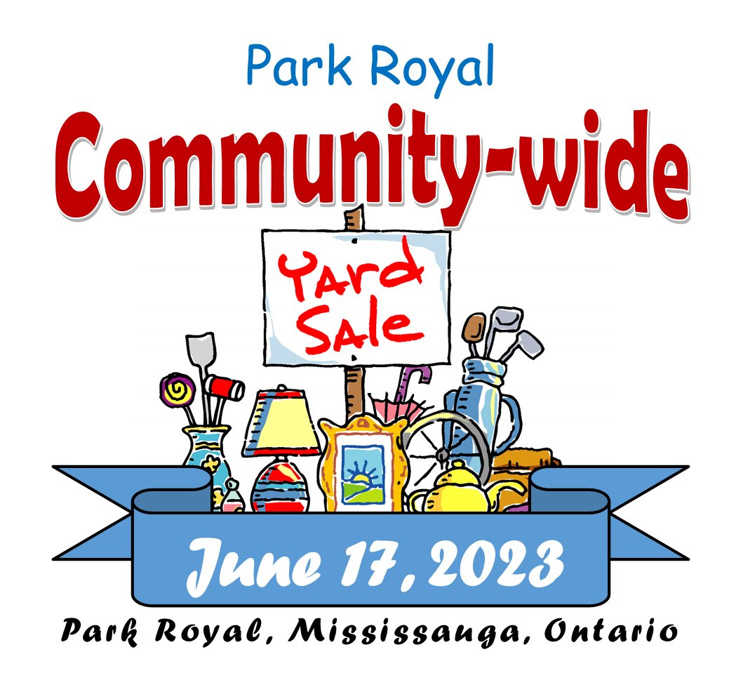 parkroyalca's tweet photo. The Park Royal community-wide yard sale is back!
https://t.co/x7Que0wUOo
Come out on Saturday, June 17th! There will be a main sale at the Park Royal Bible Church at 2400 Truscott Drive, from 8 a.m. to 12 p.m. and many other garage sales throughout the community https://t.co/fhlxHb0W3B