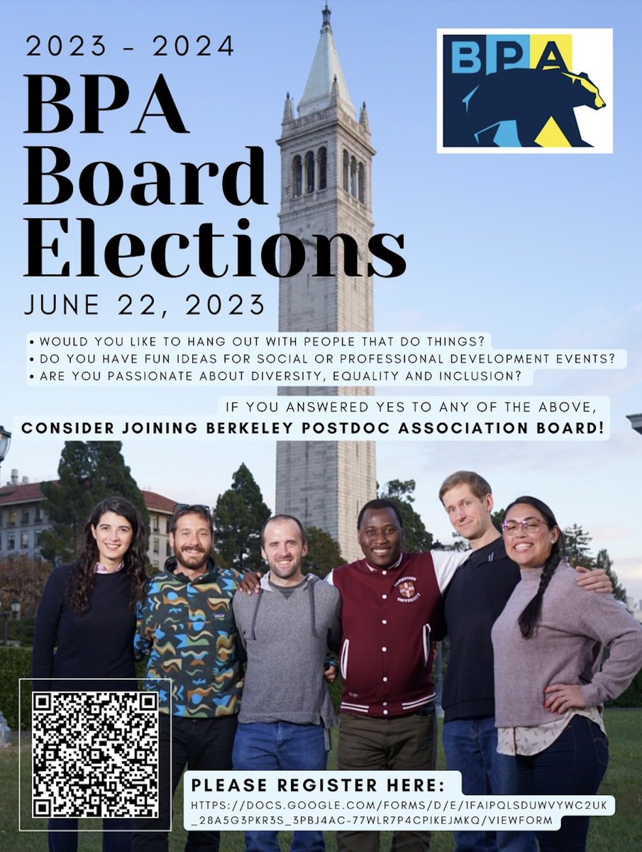 Berkeley Postdoc Association (BPA) tweet media