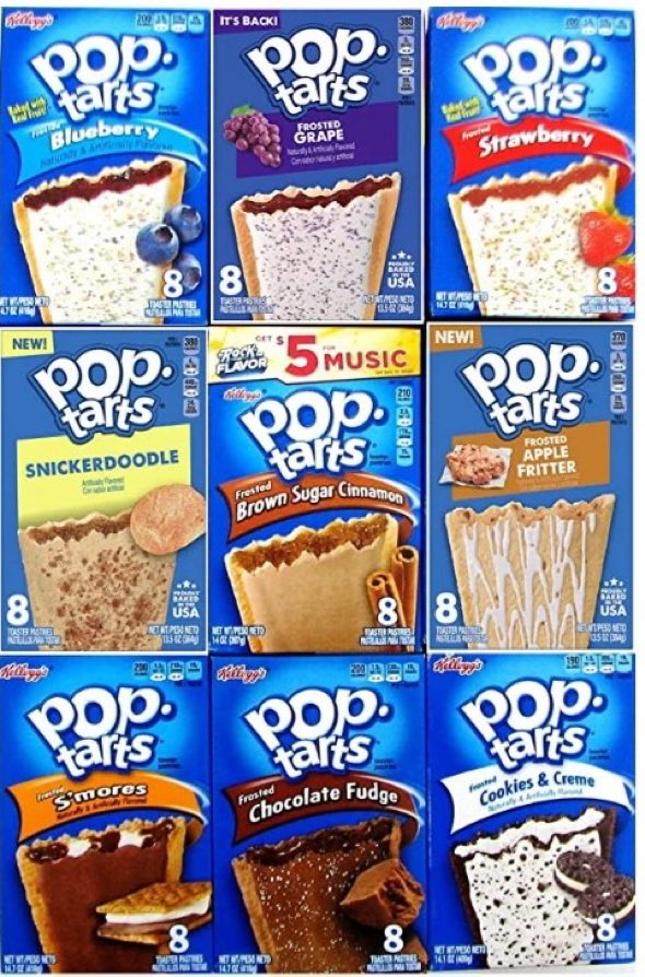 TheRealDudja's tweet image. You can only pick two Pop Tart flavors here?
Which two are you picking ?