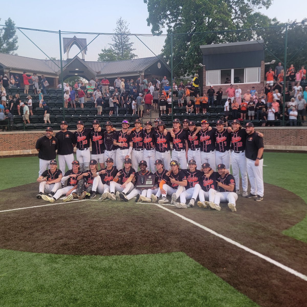 We're going back to state!