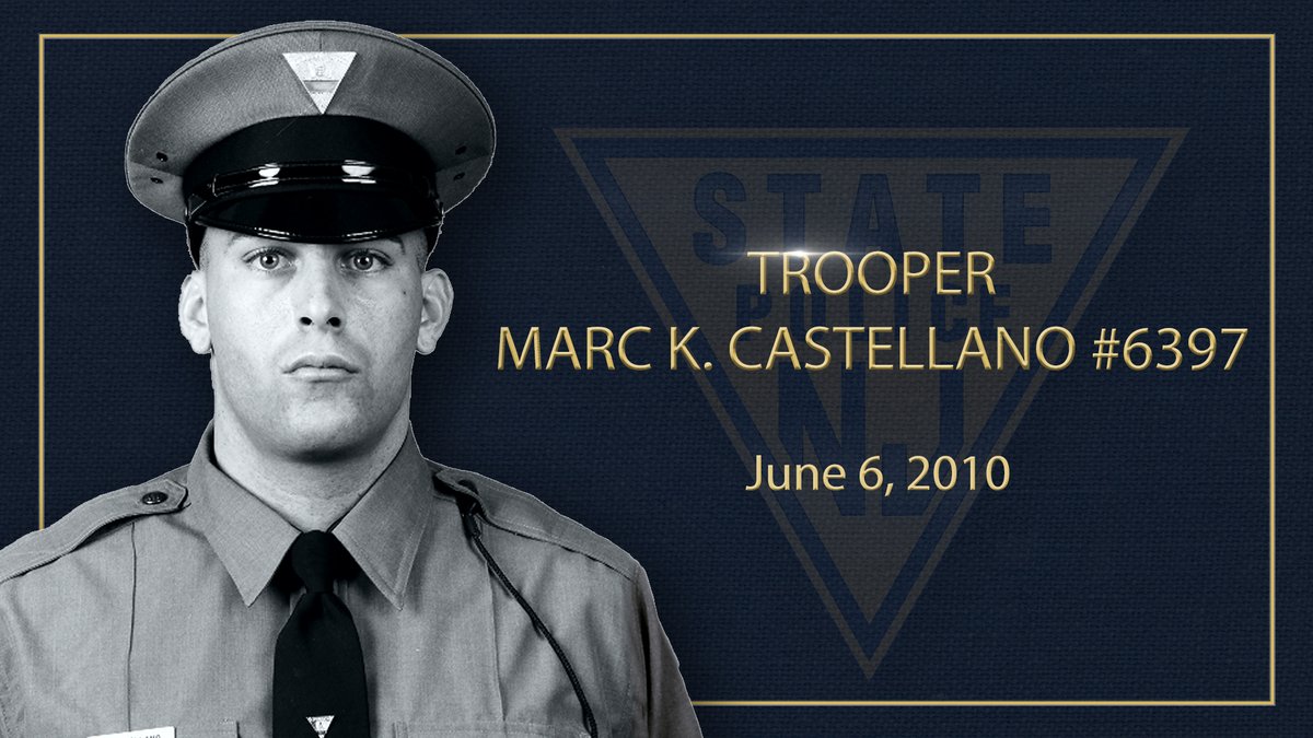 Today we remember Trooper Marc K. Castellano #6397. Rest in peace, sir. We will never forget.

nj.gov/njsp/memoriam/…