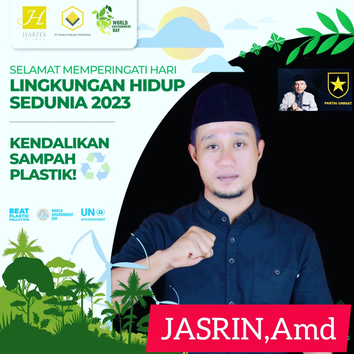 Bismillah.,Kalau itu lingkungan di jaga dan di lestarikan pasti adem end sejuk di pandang.,
#lingkungan_itu_dijaga_bukan_dirusak
Selamat hari lingkungan hidup Sedunia 5 Juni 2023
Jasrin,Amd (Jasrin,Awetmuda) Anakmuda
😊🙏🙏
Amin ya rabbal alamin