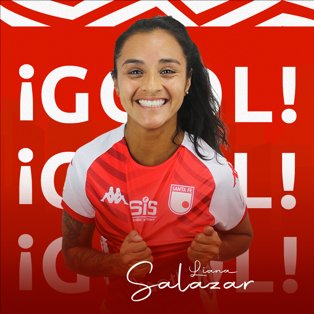 Santa Fe Femenino on Twitter "⏱ 41'¡Con ustedes Liana Salazar