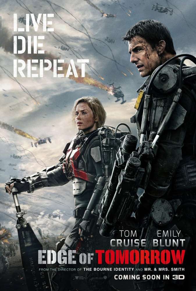Edge of Tomorrow was released on this day 9 years ago (2014). #TomCruise #EmilyBlunt - #DougLiman mymoviepicker.com/film/edge-of-t…
