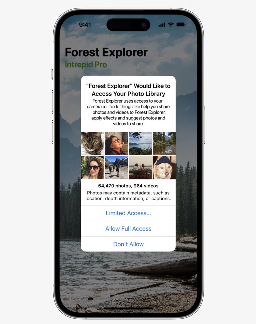 Best Privacy + Photos slide in the SotU. #WWDC23 #unbiasedopinion