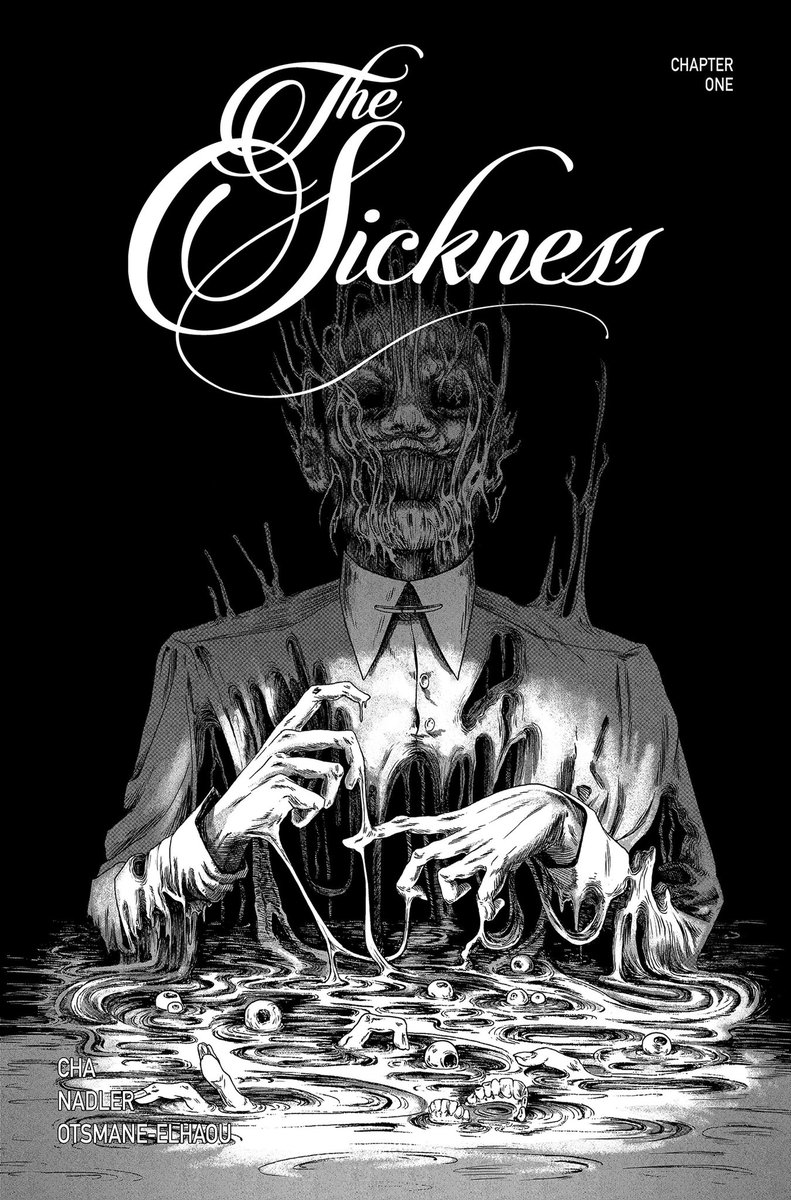 Feeling sick? The Man may be following you.

@kale_satan’s variant for THE SICKNESS #1. This cover is exclusive to <a href="/unciv/">Uncivilized</a>.