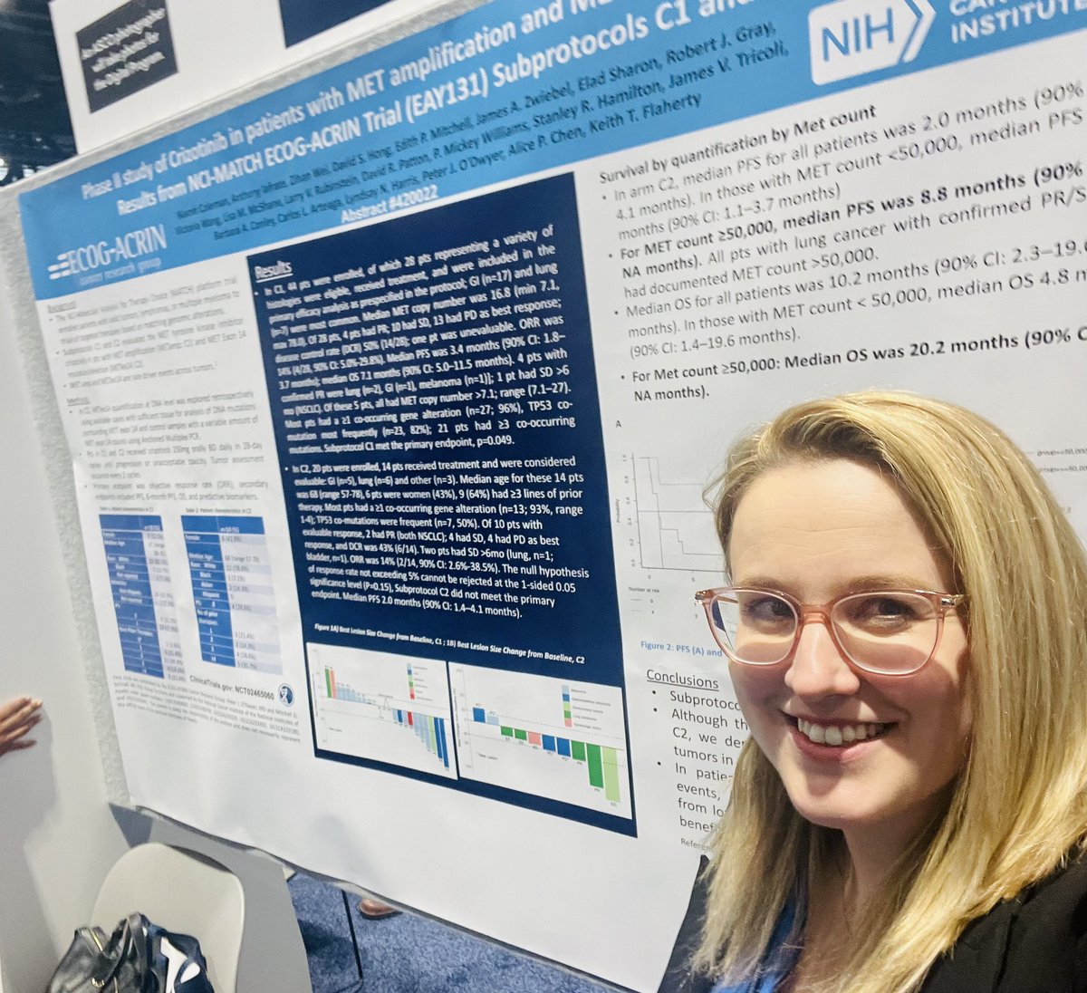 📣📣METcount matters! Privileged to present MET-driven 🎯NCI MATCH subprotocols with genomic analysis at #ASCO2023 this year, supported by ⭐️ mentor @DavidHongMD
We show that in METex14 tumors, identifying true PVs by METcount quantification is impactful @MDAndersonNews @NIH