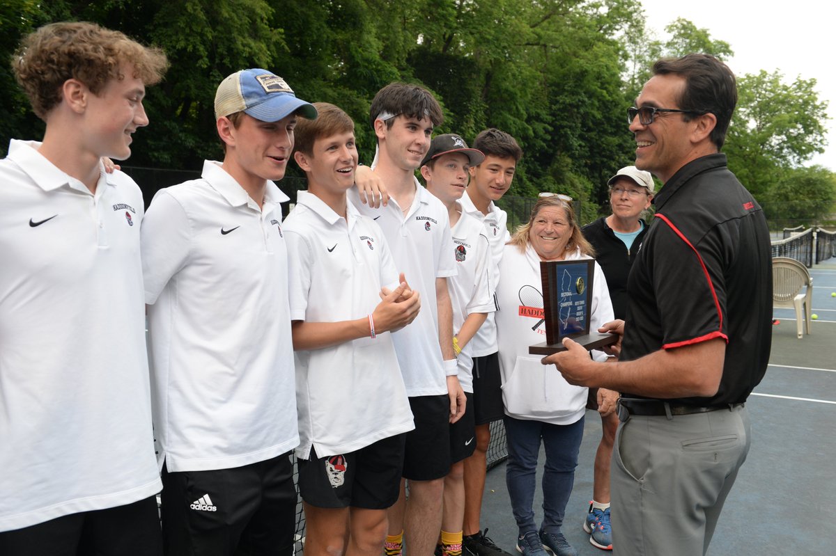 PHOTOS: bit.ly/3qwI3io
Haddonfield downs Cumberland Regional for 20th consecutive sectional title 
<a href="/HMHSathletics/">HMHS Athletics</a>