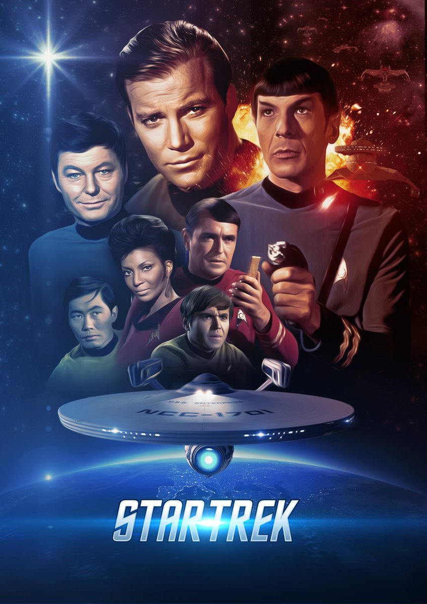 #StarTrekTheOriginalSeries

Vrai premier pas dans l'énorme univers de Star Trek (mise à part les films de JJ Abrams).

Après un début assez difficile de part son côté assez kitsch, je dois lui reconnaître qu'après une 10aines d'épisodes, la série fonctionne plutôt bien sur moi.