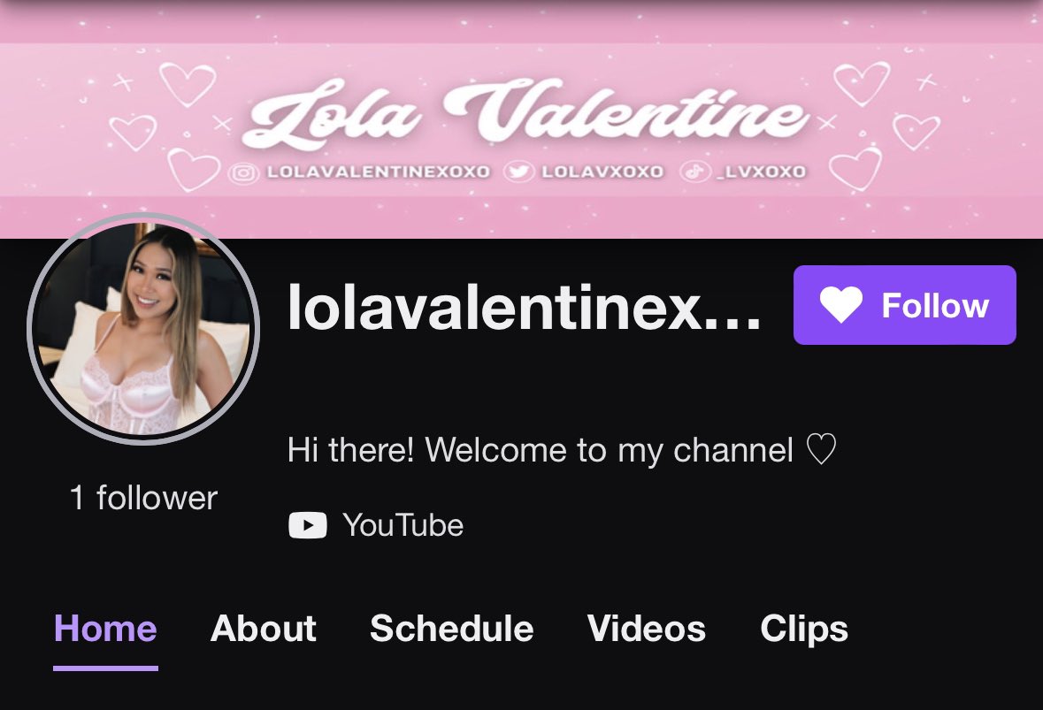 Lola 💕 on Twitter: "I just made a twitch account, follow me on there to see what I’ll be up to 😊